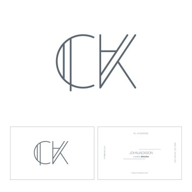 satır ortak harf logo Ck