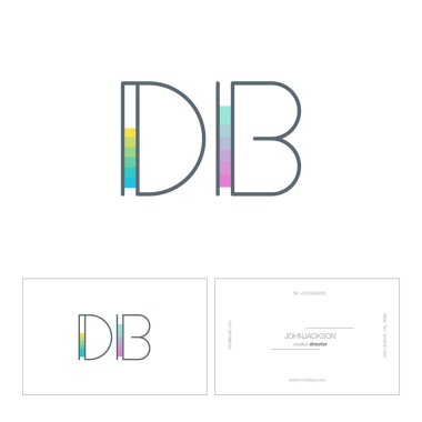 satır ortak harf logo Db