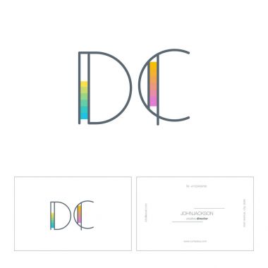 satır ortak harf logo Dc