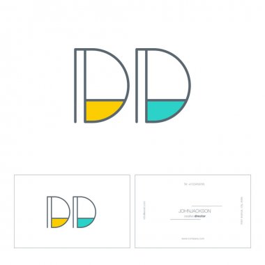 satır ortak harf logo Dd