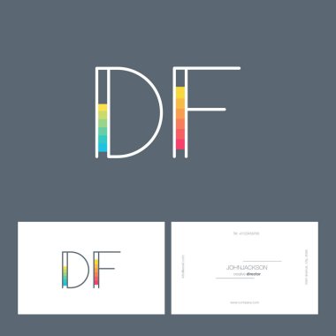 satır ortak harf logo Df