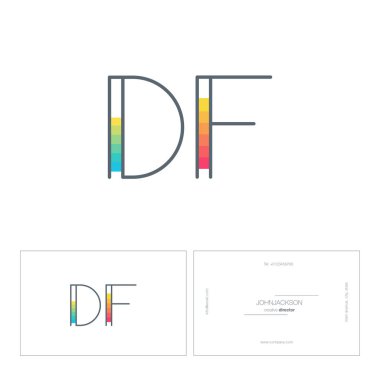 satır ortak harf logo Df