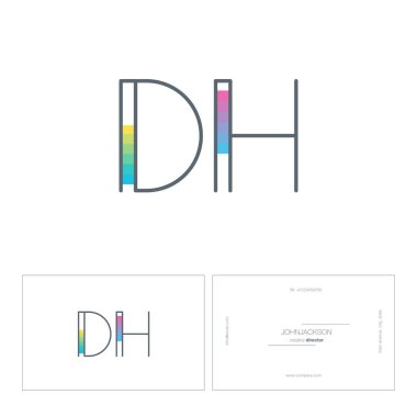 satır ortak harf logo Dh