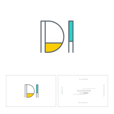 satır ortak harf logo Di