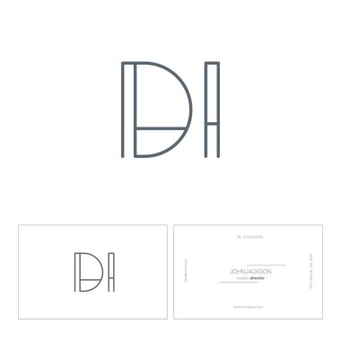 satır ortak harf logo Di