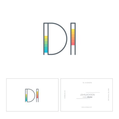 satır ortak harf logo Di