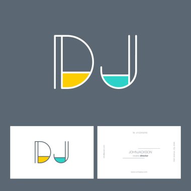 satır ortak harf logo Dj