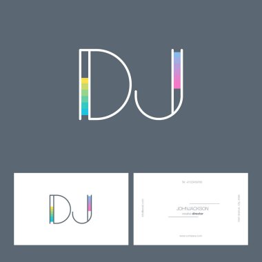 satır ortak harf logo Dj