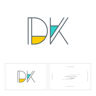 satır ortak harf logo Dk