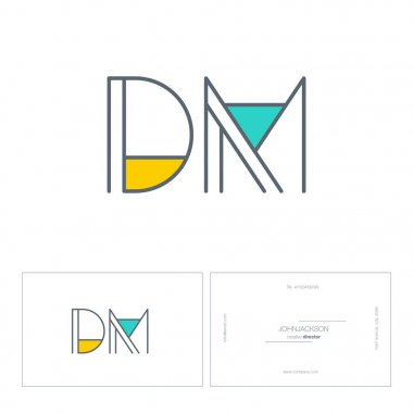 satır ortak harf logo Dm