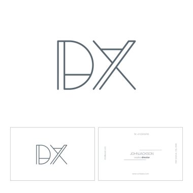 satır ortak harf logo Dx