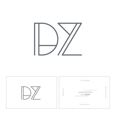 satır ortak harf logo Dz