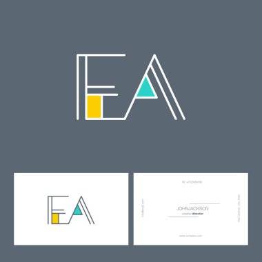 satır ortak harf logo Ea