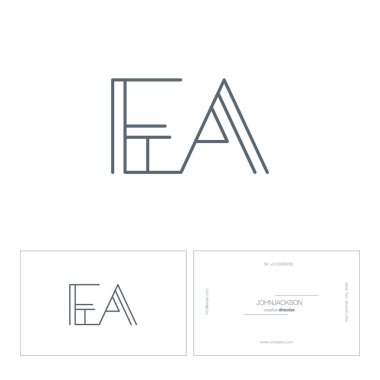 satır ortak harf logo Ea