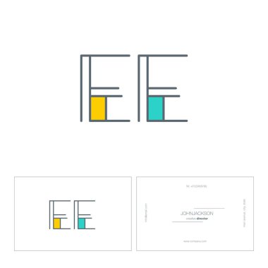 satır ortak harf logo Ee