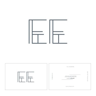 satır ortak harf logo Ee