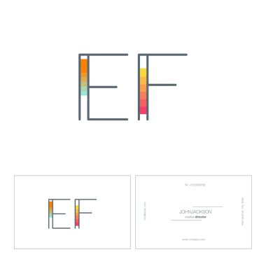 satır ortak harf logo Ef