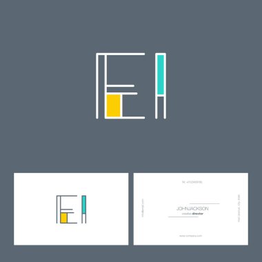 satır ortak harf logo Ei