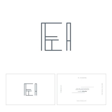 satır ortak harf logo Ei