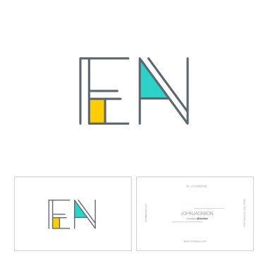 line letters logo EN