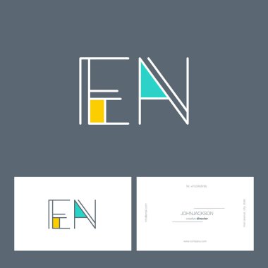 line letters logo EN