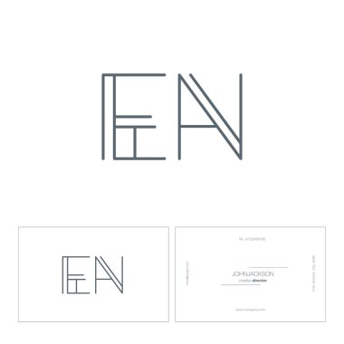 line letters logo EN