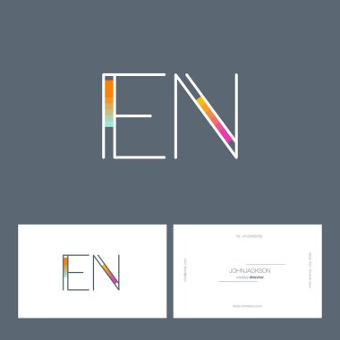 line letters logo EN