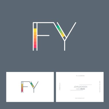 çizgi harf logo Fy