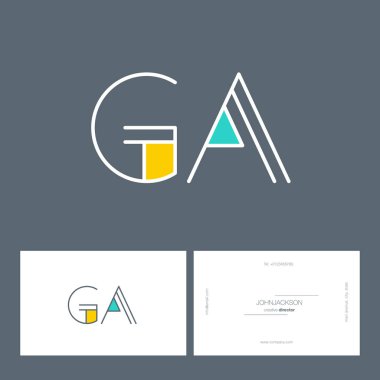 satır ortak harf logo Ga