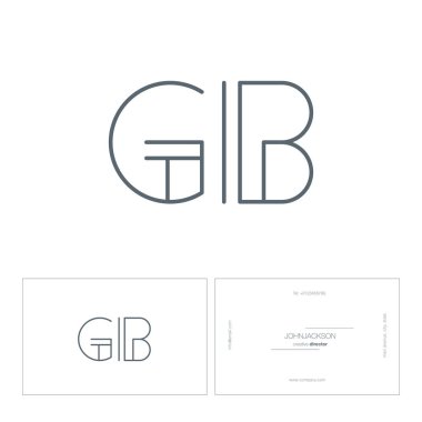 satır ortak harf logo Gb