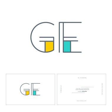 satır ortak harf logo Ge