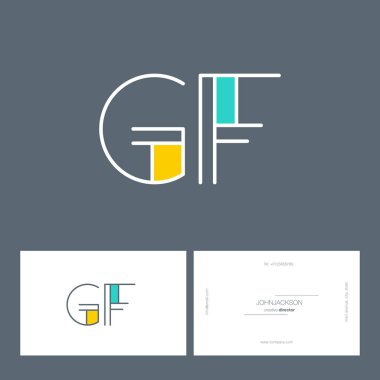 satır ortak harf logo Gf