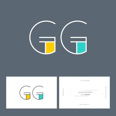 satır ortak harf logo Gg