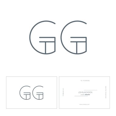 satır ortak harf logo Gg