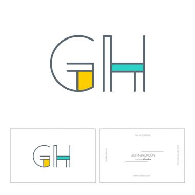 satır ortak harf logo Gh