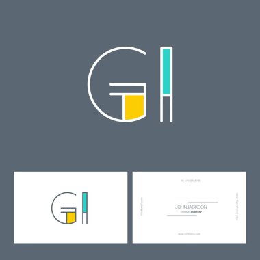 satır ortak harf logo Gi