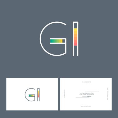 satır ortak harf logo Gi