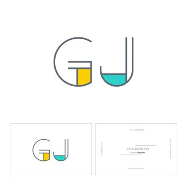 satır ortak harf logo Gj