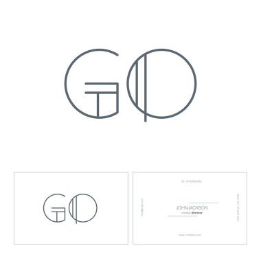 satır ortak harf logo Go