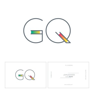 satır ortak harf logo Gq