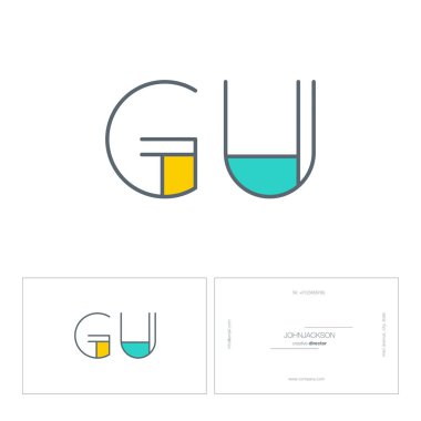 satır ortak harf logo Gu