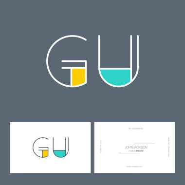 satır ortak harf logo Gu