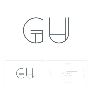 satır ortak harf logo Gu