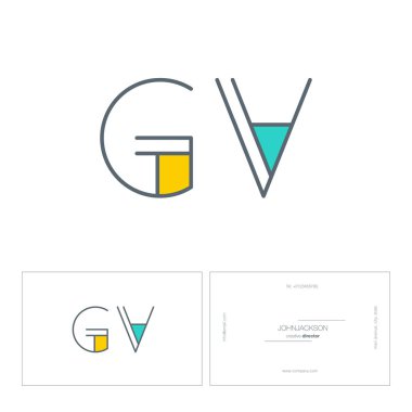 satır ortak harf logo Gv