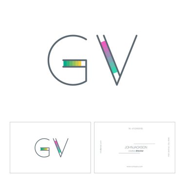 satır ortak harf logo Gv