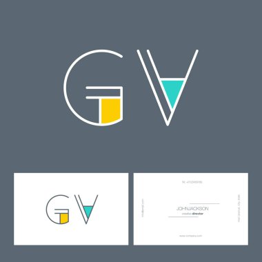 satır ortak harf logo Gv