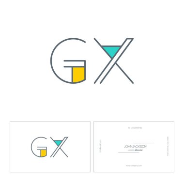 satır ortak harf logo Gx