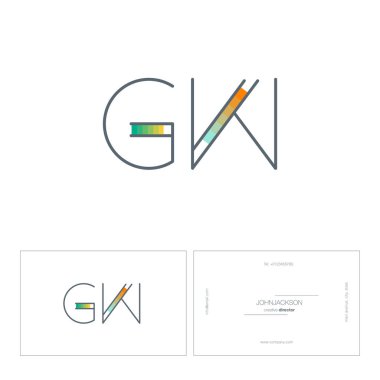 satır ortak harf logo Gw