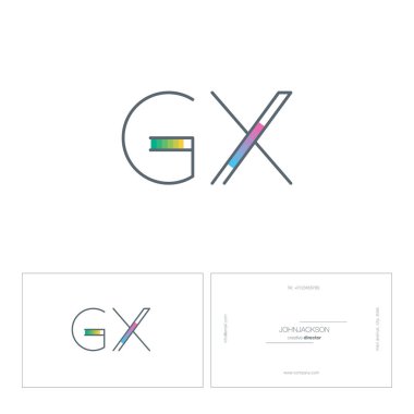 satır ortak harf logo Gx