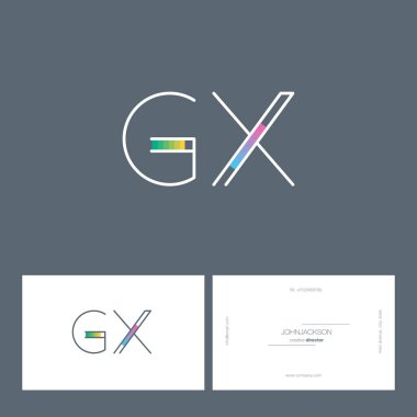 satır ortak harf logo Gx